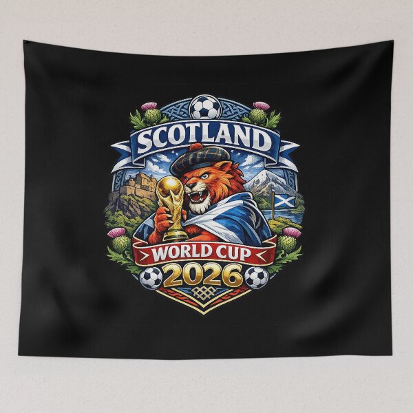 Item preview, Scottish Pride Soccer Fan Design designed and sold by martinaperry6.