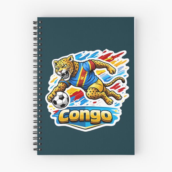 Item preview, Congo Soccer Leopard Mascot  designed and sold by Ambroa Stuff.