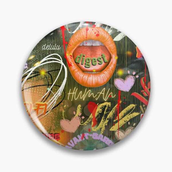 Item preview, DIGEST, Digital Typography Collage, 2026 designed and sold by Art With Impact – Statement Art & Apparel for Deep Thinkers.