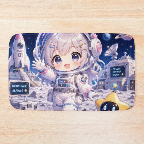 Item preview, Cute Chibi Space Explorer designed and sold by konkapo00.
