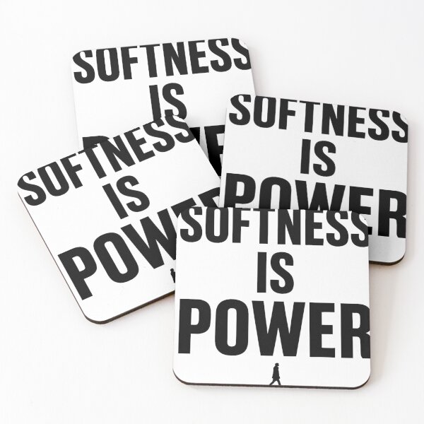 Item preview, Softness Is Power Quote Design designed and sold by Blushinkstudios.