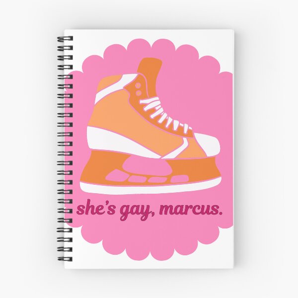 Item preview, she's gay marcus hockey skate designed and sold by GeoGoose.