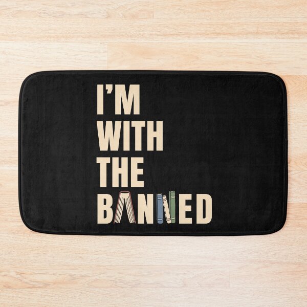 Item preview, I'm With The Banned - Book Lovers Teacher Student Back To School Gift designed and sold by clickbongski.