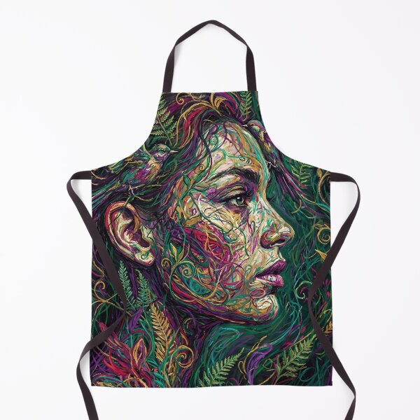 Item preview, Nature's Power, woman portrait designed and sold by BombasticPlanet.