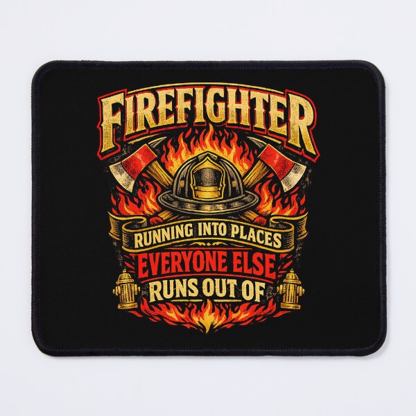 Item preview, Firefighter Courage designed and sold by SRFusionStudio.
