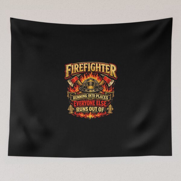 Item preview, Firefighter Courage designed and sold by SRFusionStudio.