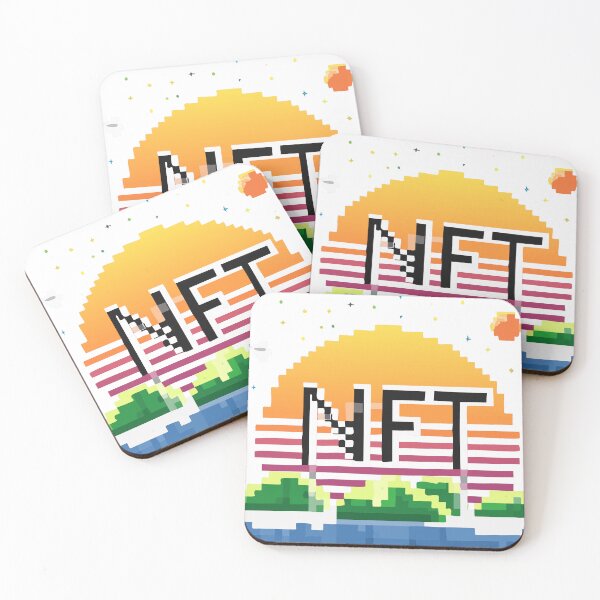 Item preview, NFT retro crypto blockchain sunset sunrise web3 pixel digital artwork illustration dejco.art domin designed and sold by dejco.art.