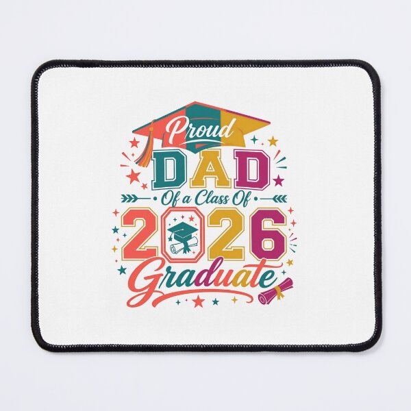 Item preview, Proud Dad Of A Class Of 2026 Graduate Father Graduation Senior Parent designed and sold by JonesFlora2025.