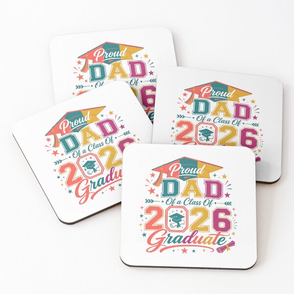 Item preview, Proud Dad Of A Class Of 2026 Graduate Father Graduation Senior Parent designed and sold by JonesFlora2025.