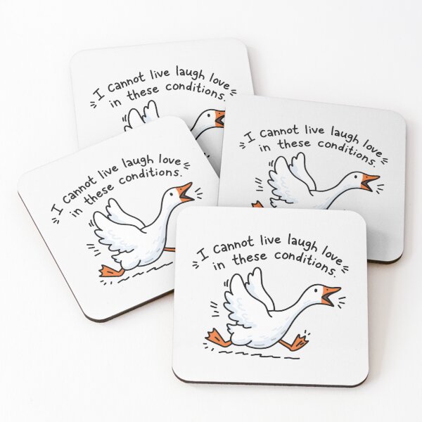 Item preview, Goose Live Laugh Love designed and sold by Chanaika4.