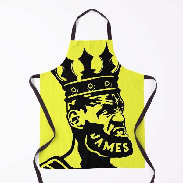 Item preview, LeBron James Crown Silhouette Artwork with Beard Typography and King Inspired Design designed and sold by Zigmak.