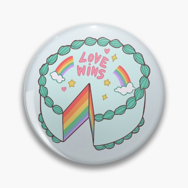 Item preview, love wins cake designed and sold by Isadora Nunes ❥.