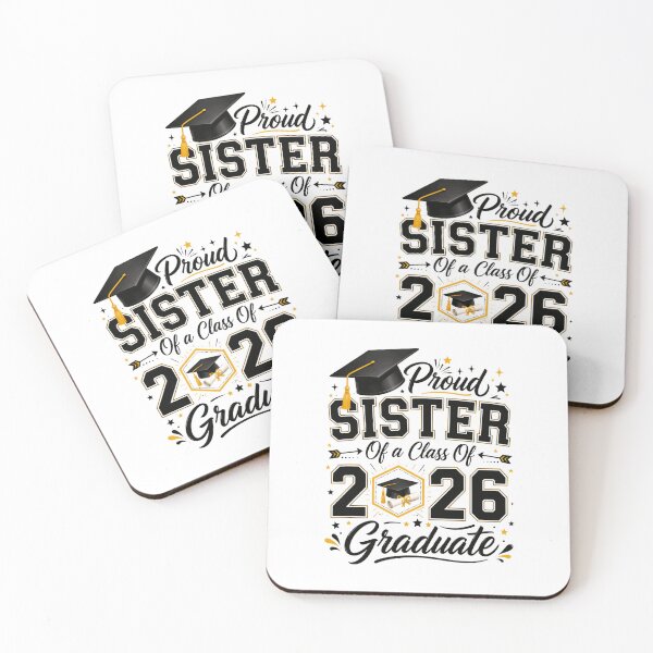 Item preview, Proud Sister Of A Class Of 2026 Graduate Sibling Family designed and sold by JonesFlora2025.
