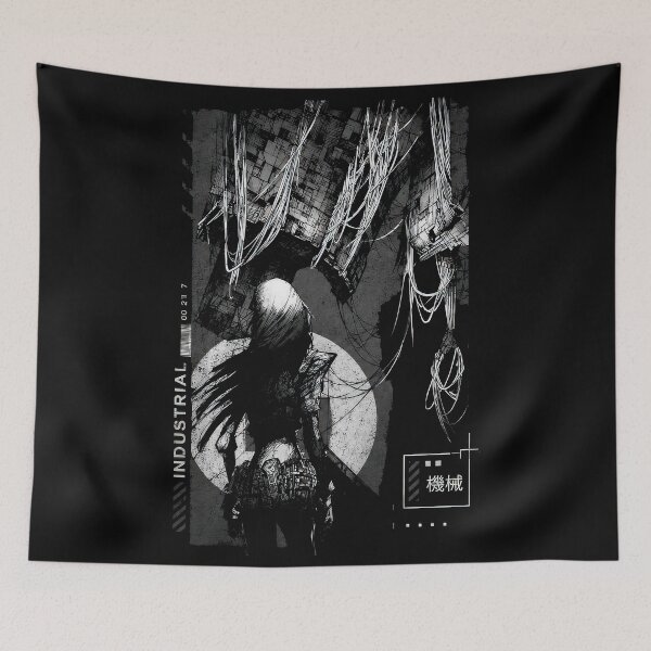 Item preview, Industrial manga vibe  designed and sold by Saint Arts Studio.