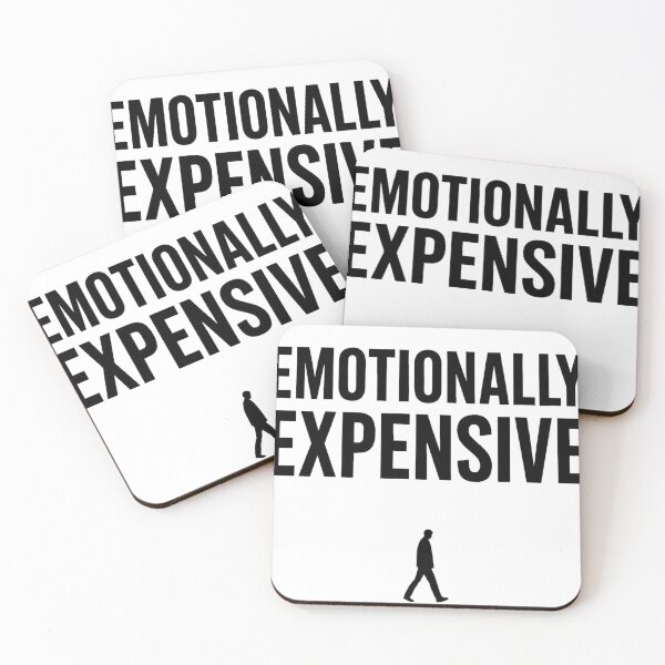 Item preview, Emotionally Expensive Quote Design designed and sold by Blushinkstudios.