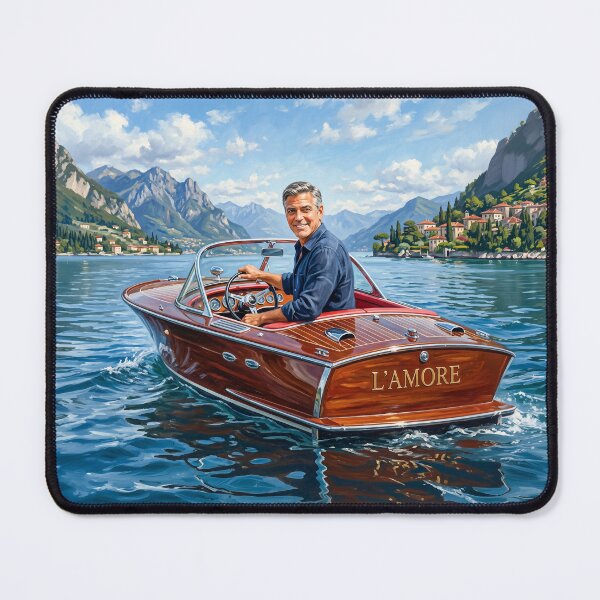 Item preview, George Clooney Celebrity Portrait designed and sold by Home Decor Art.