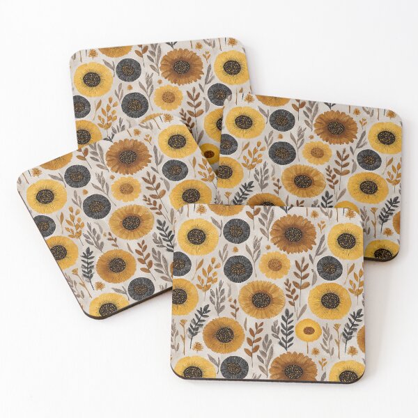 Item preview, Edgy Sunflower Texture  - Flower Garden Pattern - Dad Fathers Day Gifts designed and sold by RoyalStarsPatts.