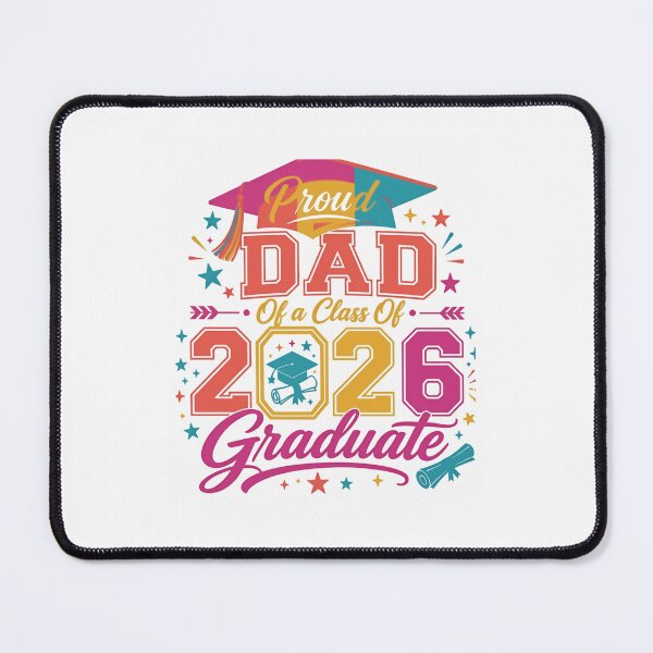 Item preview, Proud Dad Of A Class Of 2026 Graduate Father Parent designed and sold by JonesFlora2025.