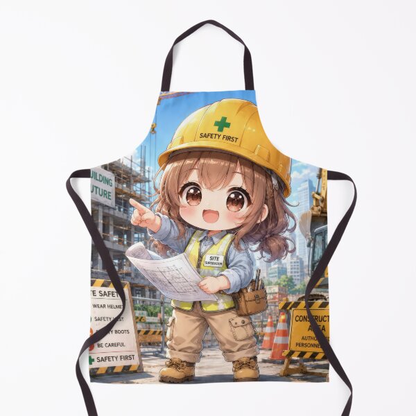 Item preview, Cute Chibi Construction Supervisor designed and sold by konkapo00.