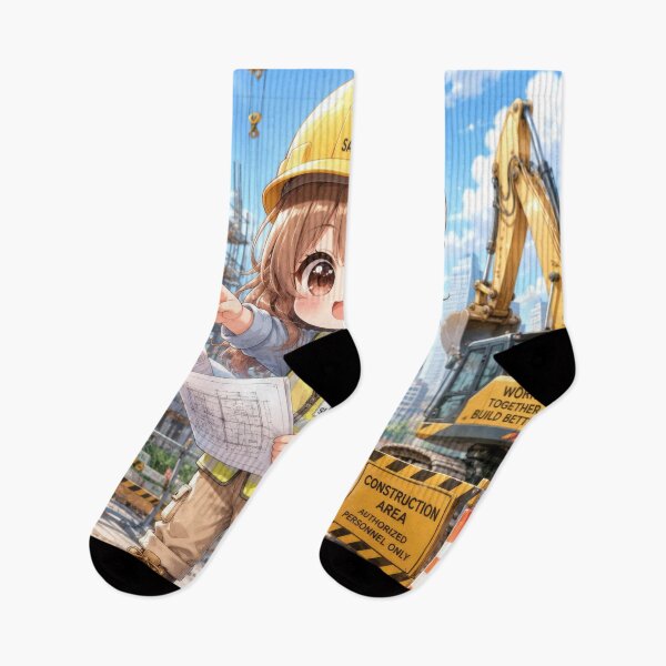 Item preview, Cute Chibi Construction Supervisor designed and sold by konkapo00.