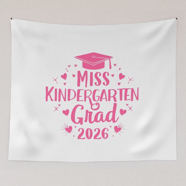 Item preview, Miss Kindergarten & Grad 2026 Kindergartener Graduation Student designed and sold by JonesFlora2025.