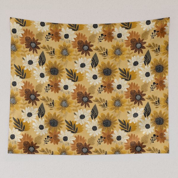 Item preview, Elegant Sunflower Flower  - Birth Flower Pattern - Dads Day Gifts designed and sold by RoyalStarsPatts.