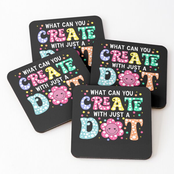 Item preview, What Can You Create With Just A Dot Creative Art Teacher International Dot Day designed and sold by SofenArt.