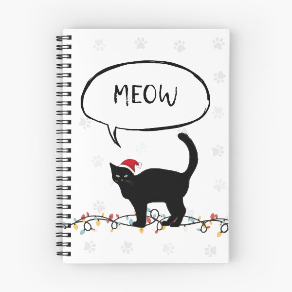 Item preview, Christmas cat. Naughty cat on Christmas Eve designed and sold by studio468.