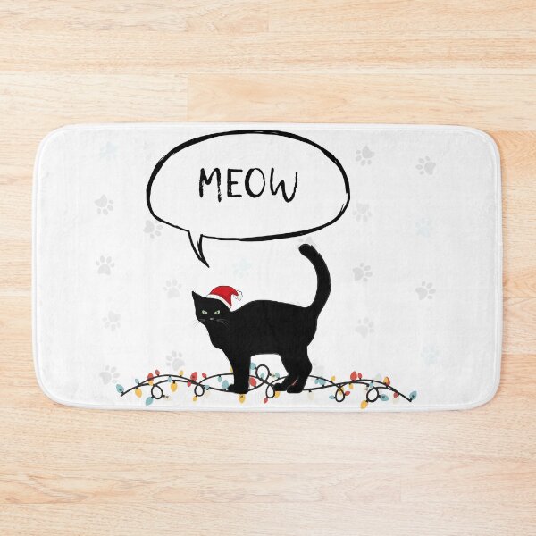 Item preview, Christmas cat. Naughty cat on Christmas Eve designed and sold by studio468.