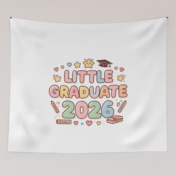 Item preview, Little Graduate 2026 Kindergarten Preschool Student Celebration designed and sold by JonesFlora2025.