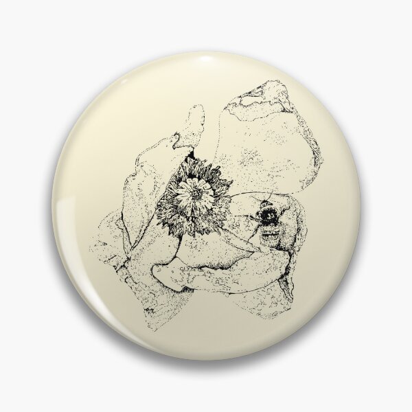 Item preview, Poppy and Bee - (#FFF7D9) designed and sold by The Stippler Process.