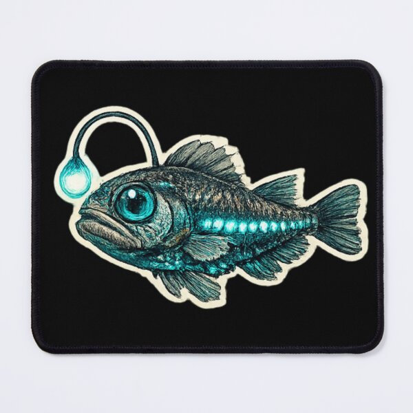 Item preview, Lanternfish - deep sea fish designed and sold by DamioPolArt.