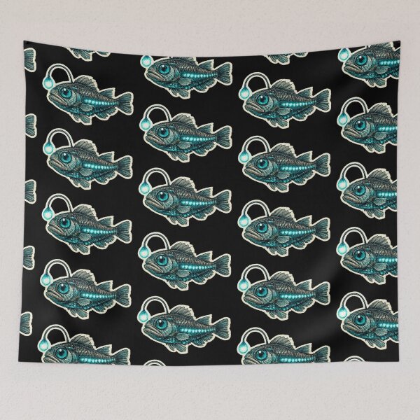 Item preview, Lanternfish - deep sea fish designed and sold by DamioPolArt.