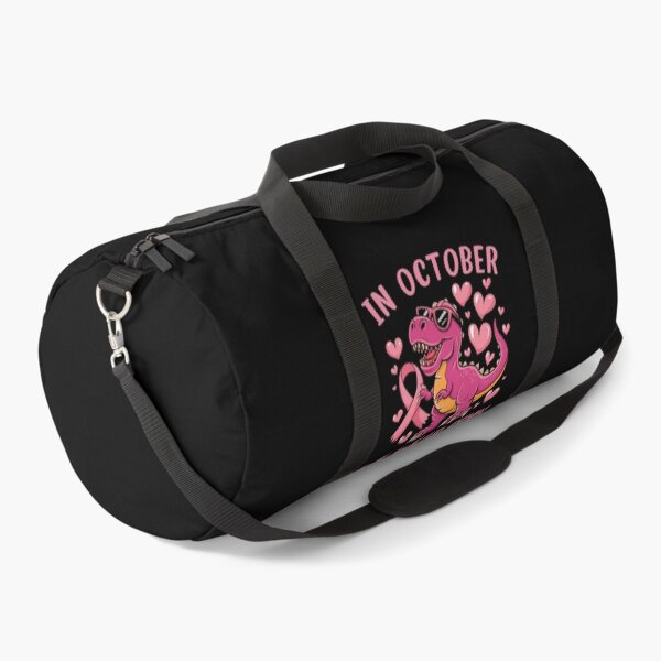 Item preview, In October We Wear Pink Breast Cancer Awareness Dinosaur Supporter designed and sold by SofenArt.