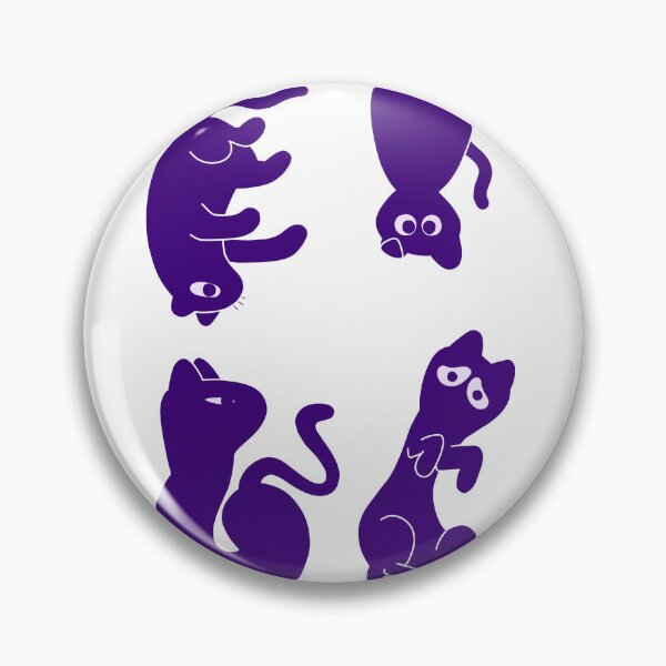Item preview, Blue cat stickers designed and sold by Vanillandcrimes.