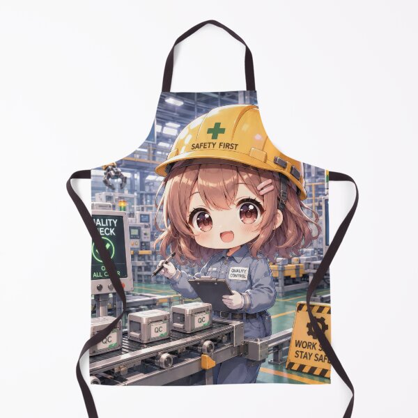 Item preview, Cute Chibi Factory Worker designed and sold by konkapo00.