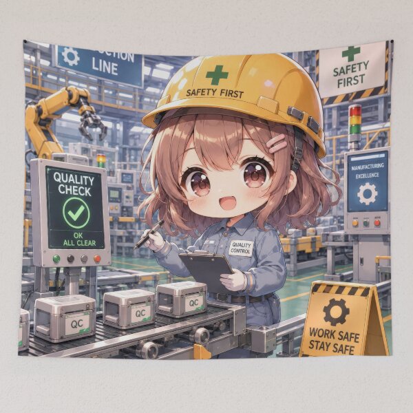 Item preview, Cute Chibi Factory Worker designed and sold by konkapo00.