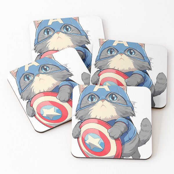 Item preview, Captain Whiskers Blue Cat designed and sold by pumsquare.