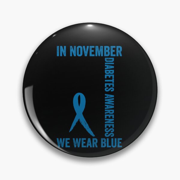 Item preview, In November Diabetes Awareness We Wear Blue Supporter designed and sold by SofenArt.
