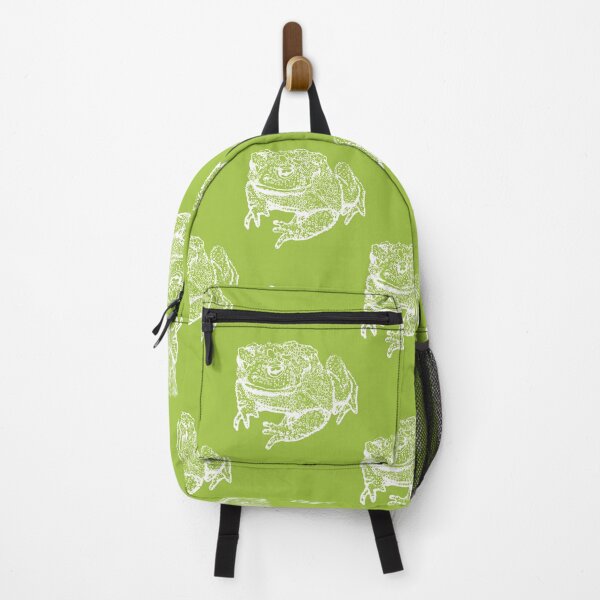 Item preview, Toad Thinking - Light Lines - (#A2C341) designed and sold by The Stippler Process.