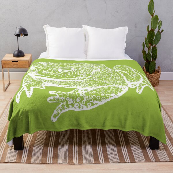 Item preview, Toad Thinking - Light Lines - (#A2C341) designed and sold by The Stippler Process.