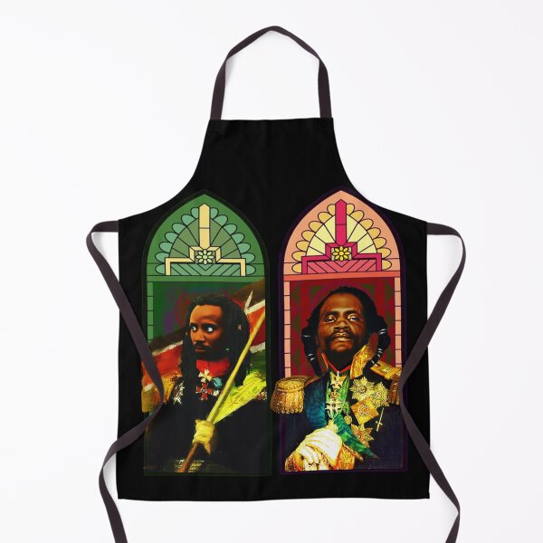 Item preview, Mau Mau Heroes Dedan Kimathi and Musa Mwariama - Kenya Freedom fighters designed and sold by Youngkev-arts.