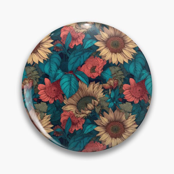 Item preview, Whimsical Sunflower Flower  - Flower Bouquet Pattern - Fathers Day Ideas designed and sold by RoyalStarsPatts.