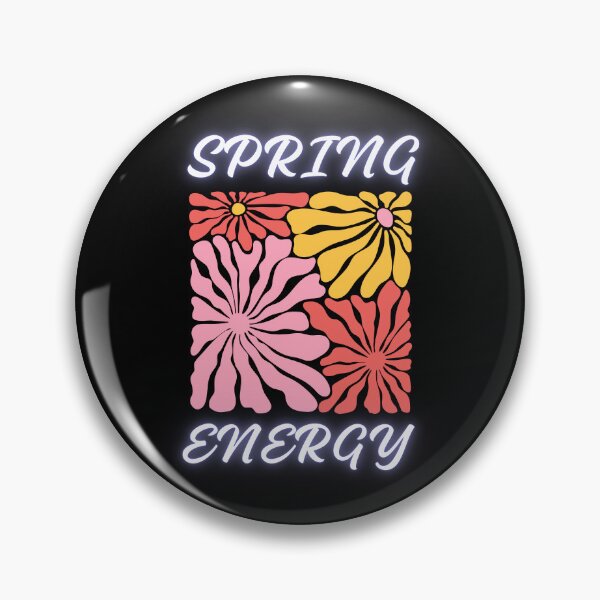 Item preview, Spring Energy Retro Floral Groovy Flower Power designed and sold by creativerooney.