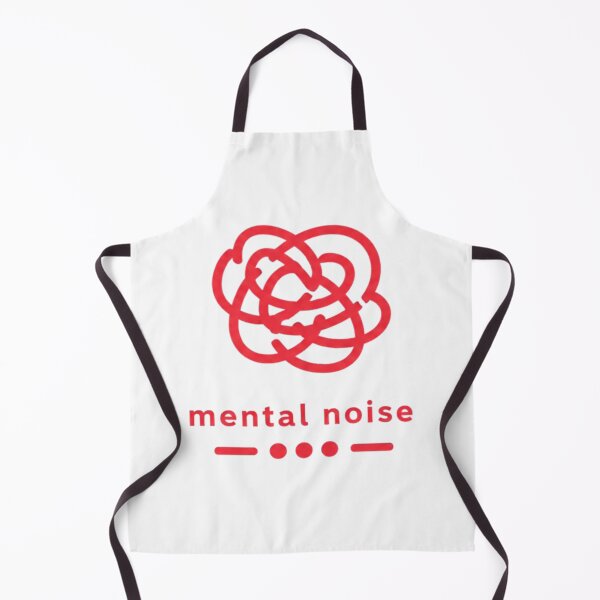 Item preview, Mental Noise – Red Overthinking Aesthetic designed and sold by Velora Design .