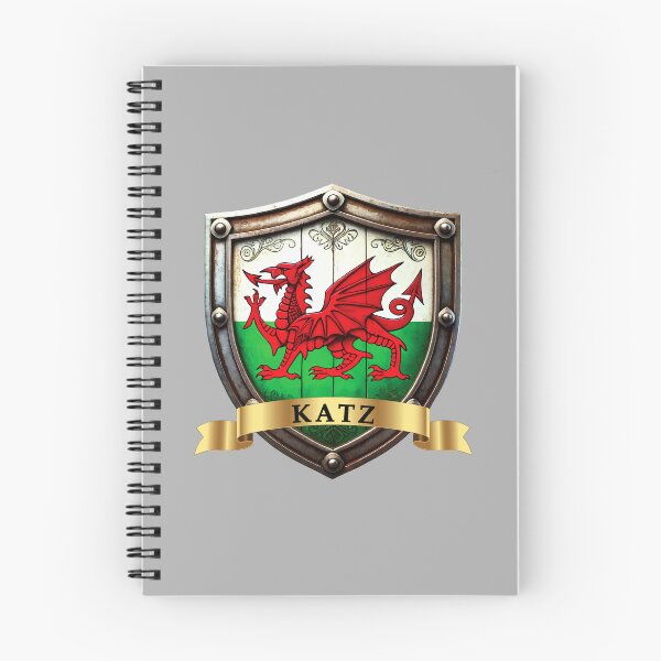 Item preview, Escudo de armas de Katz Welsh Heritage designed and sold by Highlandkings.