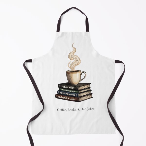 Item preview, Coffee Books and Dad Jokes Funny Father's Day Gift designed and sold by Hazelartdesign.