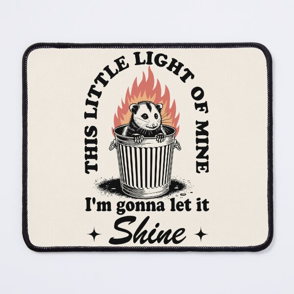 Item preview, This Little Light Of Mine, I'm Gonna Let It Shine - Funny Opossum designed and sold by legendaryskins.