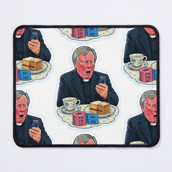 Item preview, The Vicar's Hot & Bothered designed and sold by shaboingboings.