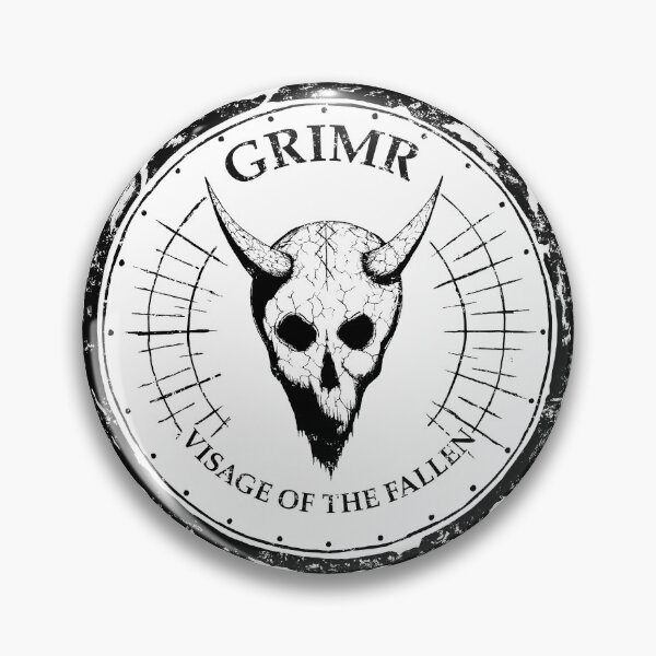 Item preview, Grimr - Visage of the Fallen | Grunge Horned dark creature designed and sold by surmind.